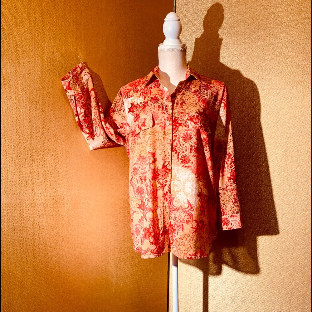 White Stag Long Sleeve Blouse L EPO